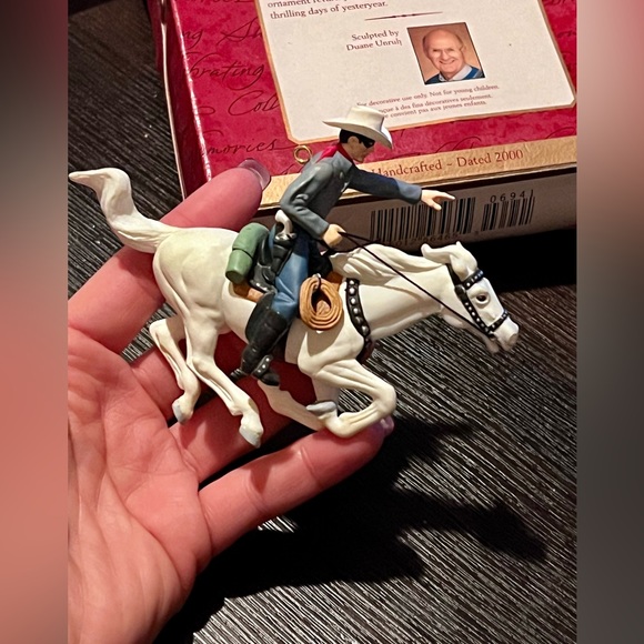 Vintage Hallmark Keepsake Lone Ranger Hanging Ornament 2000 - Picture 3 of 4